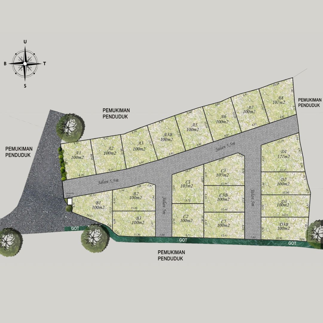 Jalan Dharmawangsa, Kampial, Nusa Dua