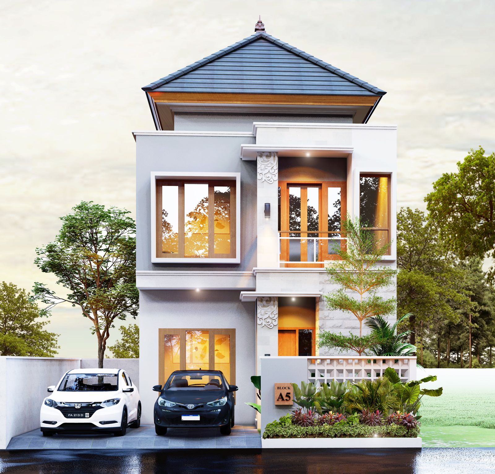 Jalan Dharmawangsa, Kampial, Nusa Dua