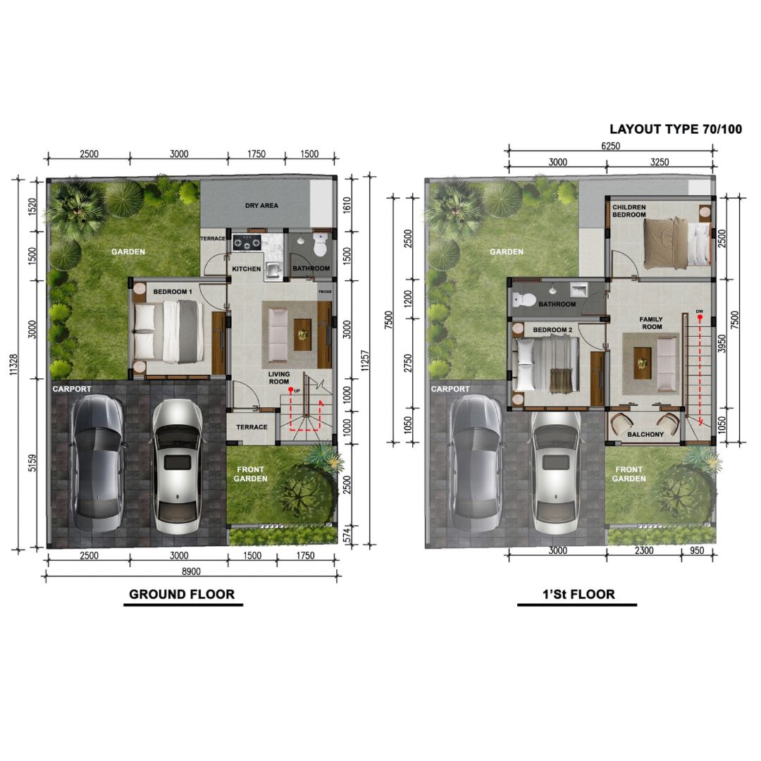 Jalan Dharmawangsa, Kampial, Nusa Dua